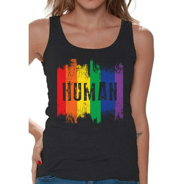 Junior's Equality Sign Black V Neck T Shirt Women's LGBT Gay Pride Equal V237